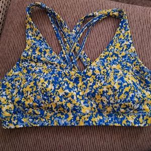 Ideology sports bra, yoga, size large, NEW. From Macy's